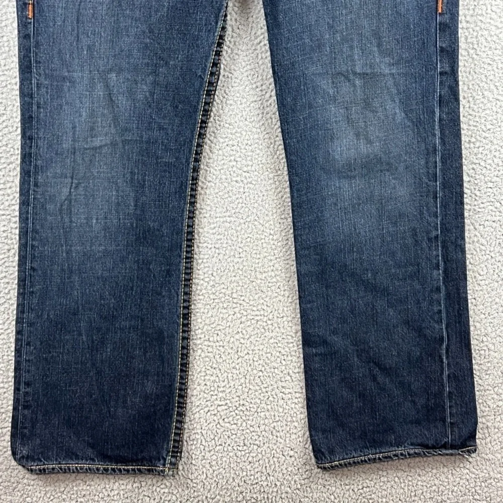 VTG Y2K True‎ Religion Ricky Big T Jeans Men's Sz 36 Seat 34 Meas. 38x32 USA
